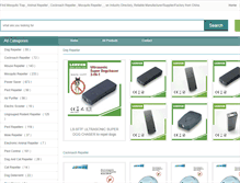 Tablet Screenshot of chinapestrepeller.com